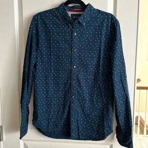 Cactus Man / Ricky Singh long sleeved button down shirt, size M.